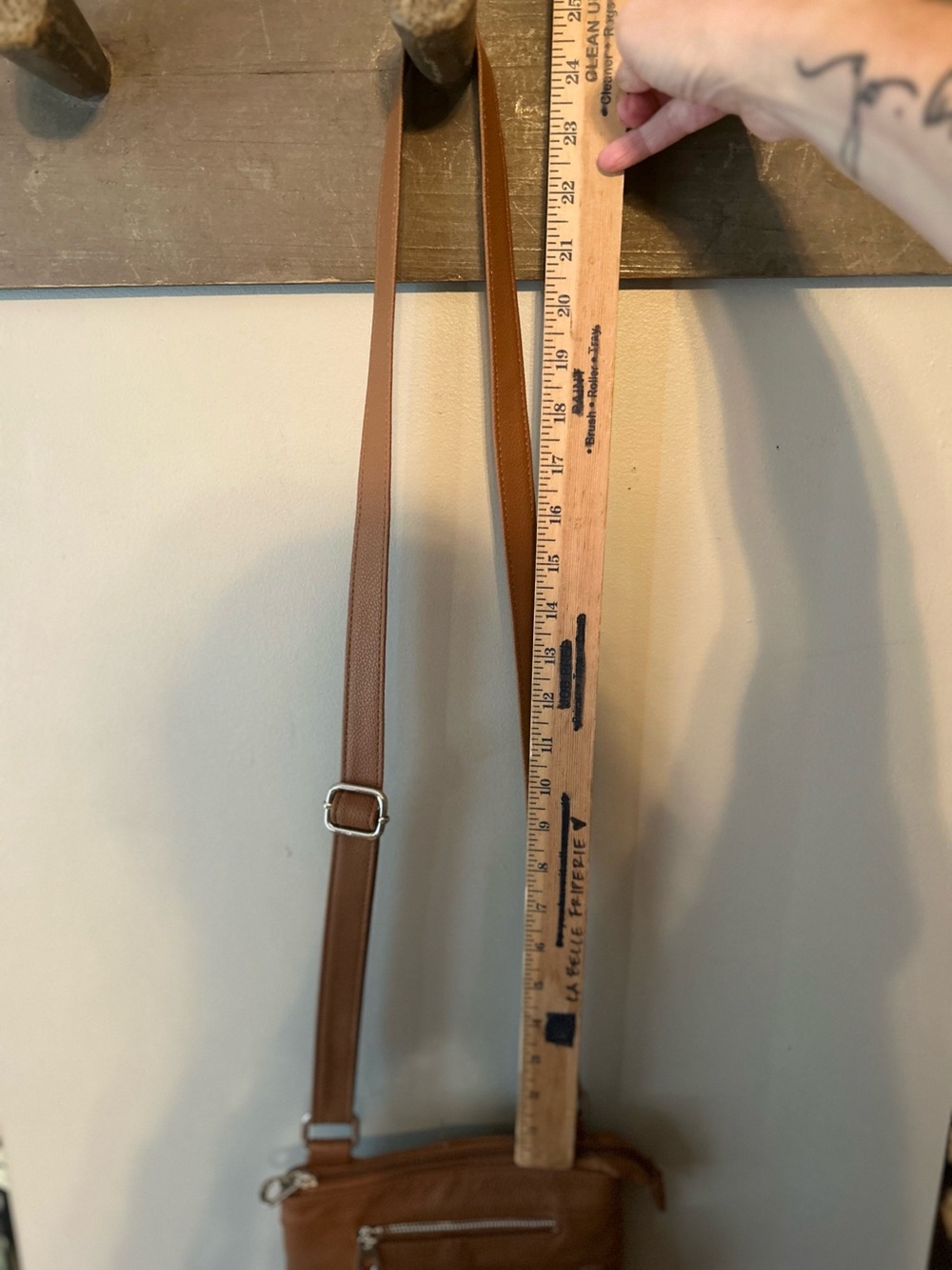 Leather crossbody - Picture 11 of 11